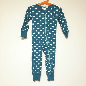 Parade Organics Toddler Pajama Footless GUC